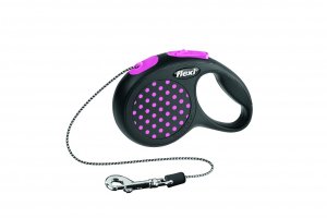 Рулетка-трос для собак до 8 кг, 3 м, Design XS Cord