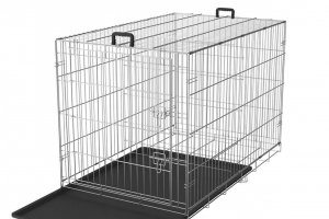Клетка Dogland №5 с пласт. под, 1 дверь, 107×72×78 см